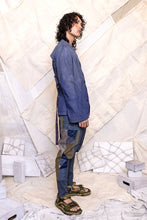 Load image into Gallery viewer, RS25 CASSIAN CUTOUT BLAZER - DENIM FADE