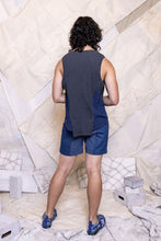 Load image into Gallery viewer, RS25 ELLIS PANEL TANK - INDIGO CHARCOAL