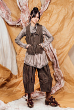 Load image into Gallery viewer, AW25 ALDIS WOOL WAISTCOAT - CHESTNUT TWEED