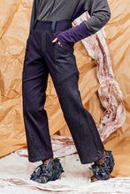 Load image into Gallery viewer, AW25 ANRI FLARE ZIP PANTS - DENIM