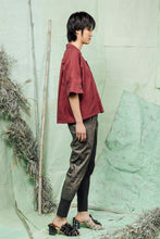 Load image into Gallery viewer, SL26 CADEAU BOXY SHIRT JACKET - ROSEWOOD