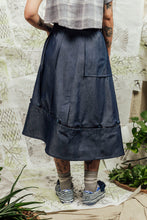 Load image into Gallery viewer, SL24 DHIA DETACH SKIRT - DENIM CHAMBRAY