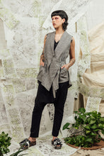 Load image into Gallery viewer, SL24 FIYAN APRON TIE VEST - RIVERSTONE CHECK