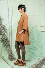 Load image into Gallery viewer, SL26 KAIEN LONG SHIRT - GOLD SAND