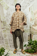 Load image into Gallery viewer, SL24 MATRIA CUTOUT SUMMER COAT - TURMERIC CHECK