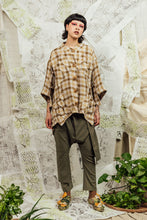 Load image into Gallery viewer, SL24 MATRIA CUTOUT SUMMER COAT - TURMERIC CHECK