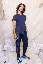 Load image into Gallery viewer, RS25 JAI CAP SLEEVE PANEL TOP - INK CHARCOAL