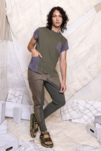 Load image into Gallery viewer, RS25 JAI CAP SLEEVE PANEL TOP - KHAKI OLIVE