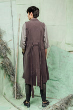 Load image into Gallery viewer, SL26 AKIYA KIMONO DETACH JACKET - SLATE ACIDWASH