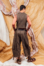 Load image into Gallery viewer, AW25 ALDIS WOOL WAISTCOAT - CHESTNUT TWEED