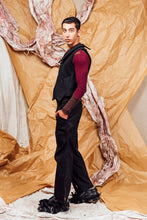 Load image into Gallery viewer, AW25 ALDIS WOOL WAISTCOAT - OBSIDIAN