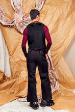 Load image into Gallery viewer, AW25 ALDIS WOOL WAISTCOAT - OBSIDIAN