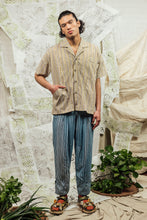 Load image into Gallery viewer, SL24 HARU UNISEX BOXY SHIRT - SPICE STRIPE