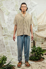 Load image into Gallery viewer, SL24 HARU UNISEX BOXY SHIRT - SPICE STRIPE