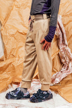 Load image into Gallery viewer, AW25 REILLY STRAIGHT LEG PANT - SAND PINSTRIPE