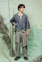 Load image into Gallery viewer, SL26 RENZO KIMONO ZIP JACKET - DENIM