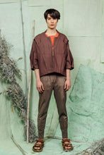 Load image into Gallery viewer, SL26 RENZO KIMONO ZIP JACKET - ROSEWOOD