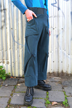 Load image into Gallery viewer, AW25 ORIME WIDE FOLD PANTS - PETROL