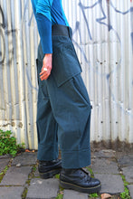 Load image into Gallery viewer, AW25 ORIME WIDE FOLD PANTS - PETROL