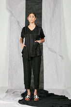 Load image into Gallery viewer, Women's Black Flare Top