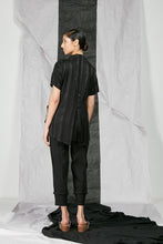 Load image into Gallery viewer, Women's Relaxed Dressy Black Flare Top