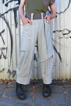 Load image into Gallery viewer, SL26 ADDIS LAYERED WIDE PANTS - SMOKE ASH