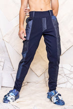 Load image into Gallery viewer, RS25 CORTEZ ARTISAN SLIM PANTS – DENIM PATCHWORK