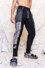 Load image into Gallery viewer, RS25 CORTEZ ARTISAN SLIM PANTS – OBSIDIAN PATCHWORK