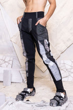 Load image into Gallery viewer, RS25 CORTEZ ARTISAN SLIM PANTS – OBSIDIAN PATCHWORK