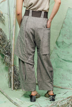 Load image into Gallery viewer, SL26 ADDIS LAYERED WIDE PANTS - ASH MARLE