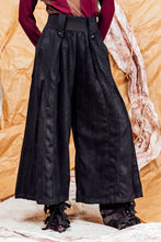Load image into Gallery viewer, AW25 ADLAI PALAZZO PANTS - OBSIDIAN CHENILLE