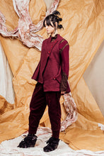 Load image into Gallery viewer, AW25 AIJA COWL VEST TOP - BURGUNDY ROSE