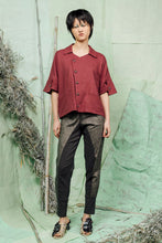Load image into Gallery viewer, SL26 CADEAU BOXY SHIRT JACKET - ROSEWOOD