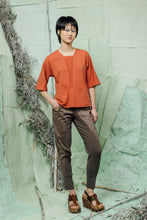 Load image into Gallery viewer, Orange, Alternative-Style, Elevated Street-Style, Loose-Fitted, Uni-Sex Top