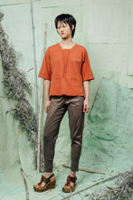 Load image into Gallery viewer, Aperol Tan, Summer, Square-Cut, Smart Casual, Uni-Sex Top