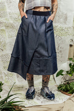 Load image into Gallery viewer, SL24 DHIA DETACH SKIRT - DENIM CHAMBRAY