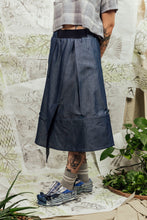 Load image into Gallery viewer, SL24 DHIA DETACH SKIRT - DENIM CHAMBRAY