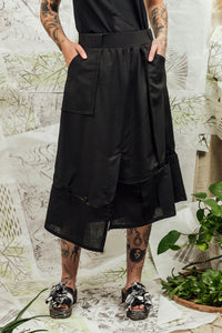 SL24 DHIA DETACH SKIRT - ONYX