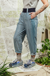 SL24 FLYNT STRAIGHT LEG PANT - INDIGO STRIPE