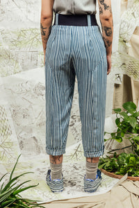 SL24 FLYNT STRAIGHT LEG PANT - INDIGO STRIPE