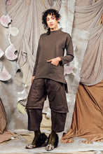 Load image into Gallery viewer, AW26 GIAN LONG SLEEVE POCKET TOP - OLIVE KHAKI