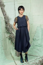 Load image into Gallery viewer, SL26 HOLLIS CONVERTIBLE SKIRT DRESS - INK