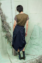 Load image into Gallery viewer, SL26 HOLLIS CONVERTIBLE SKIRT DRESS - INK