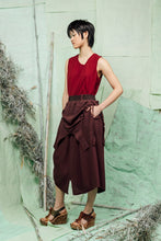 Load image into Gallery viewer, SL26 HOLLIS CONVERTIBLE SKIRT DRESS - DEEP RUST