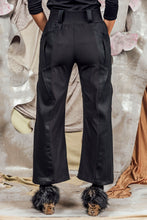 Load image into Gallery viewer, AW26 IDRIS FLARE ZIP PANTS - OBSIDIAN