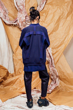 Load image into Gallery viewer, AW25 KORI PANEL COWL JUMPER - COBALT RUST