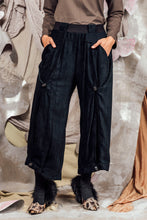 Load image into Gallery viewer, AW26 LYNDON BUTTON FLARE PANTS - OBSIDIAN CHENILLE