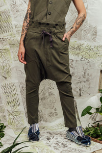 SL24 MAKOTO JUMPSUIT PANT - KHAKI