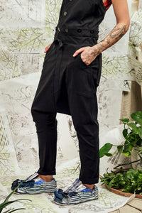 SL24 MAKOTO JUMPSUIT PANT - OBSIDIAN