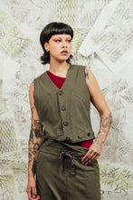 Load image into Gallery viewer, MAKOTO JUMPSUIT TOP - KHAKI